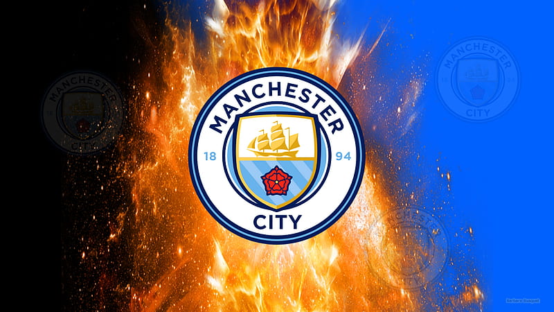 Manchester City F.C., MCFC, Manchester City, Manchester City Football Club, Logo, Soccer, Man City, Sport, Emblem, Manchester City FC, Football, HD wallpaper