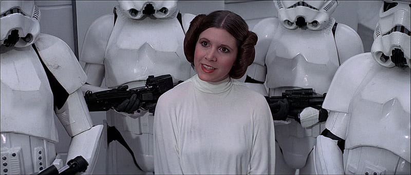 Princess Leia, woman, movie, star wars, HD wallpaper