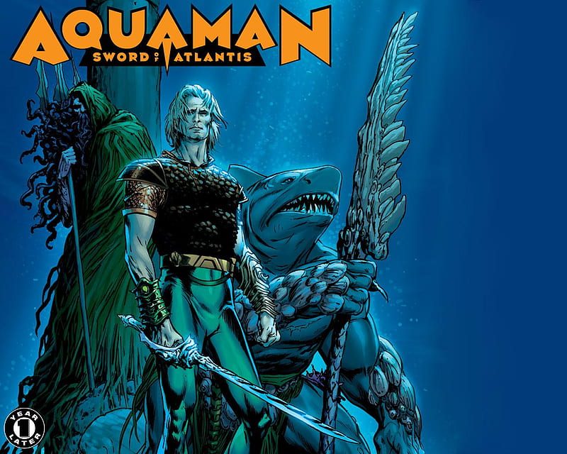 Aquaman Shark Comic Water Hero Hd Wallpaper Peakpx