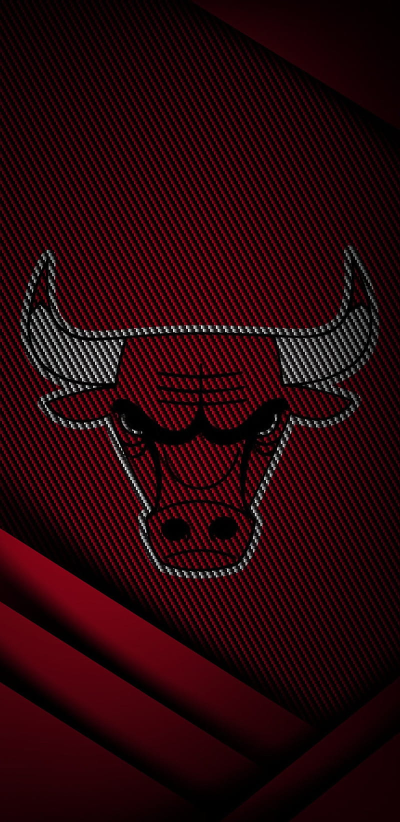 Chicago Bulls, basketball, bulls, chicago, sport, eeuu, estados, nba, red, unidos, usa, HD phone wallpaper