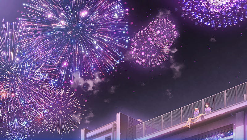 Update 158+ fireworks anime ending