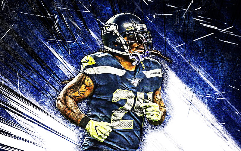 I made Marshawn Lynch wallpapers  DM for more  rSeahawks