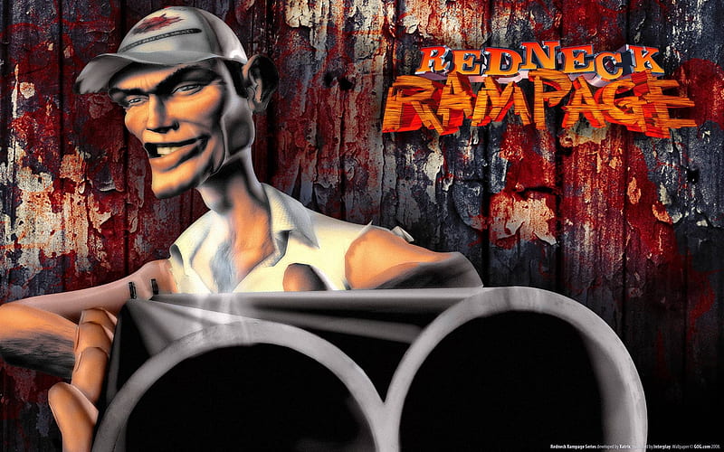 Redneck Rampage, video games, cool, shooter, fun, HD wallpaper