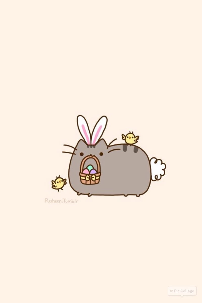 Happy Easter!. Halloween cute, Pusheen cute, Easter, Cute Easter Dog, HD phone wallpaper