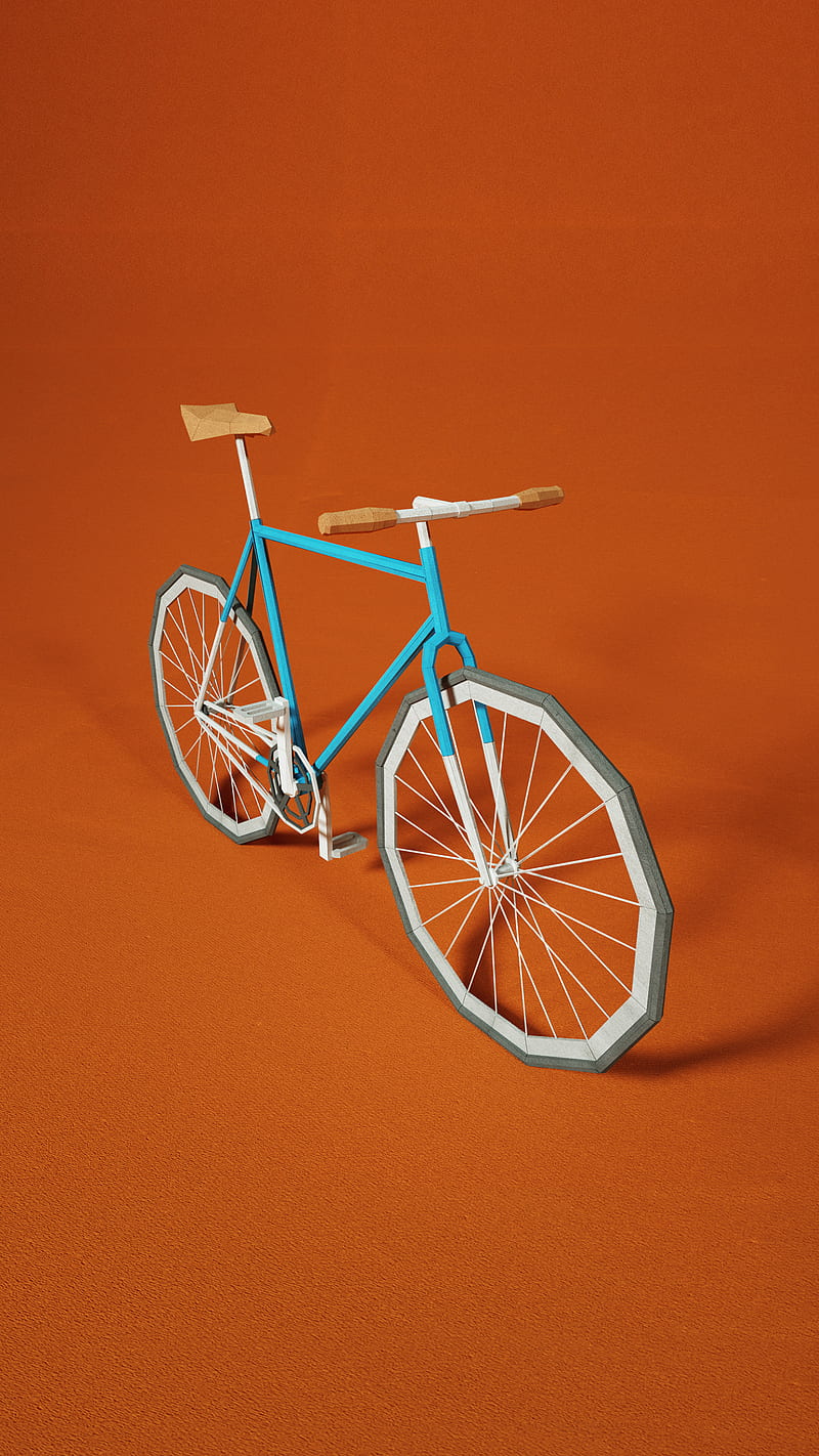 Paper Bike Yippiehey Art Bianchi Bicicle Cardboard Craft Crafts Digitalart Hd Mobile Wallpaper Peakpx
