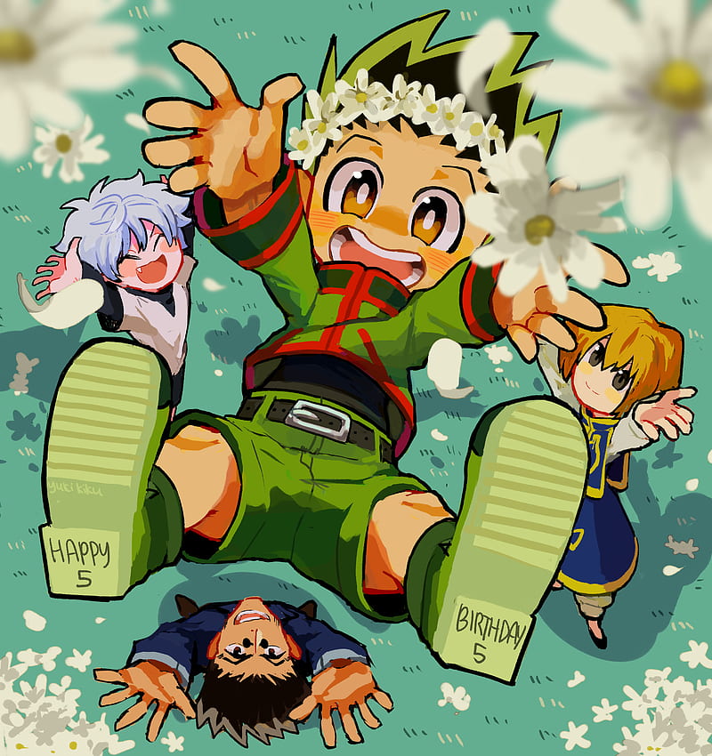 anime boys, Kurapika, Hunter x Hunter, anime, Killua Zoldyck, 2K Phone HD  Wallpaper