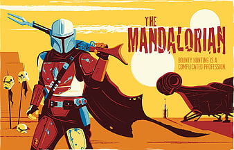 The Mandalorian Disney, HD wallpaper