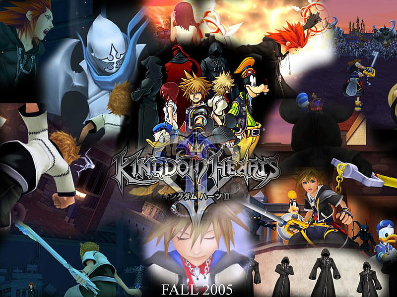 Kh Ii Riku Sora Roxas Kingdom Hearts 2 Kairi Hd Wallpaper Peakpx