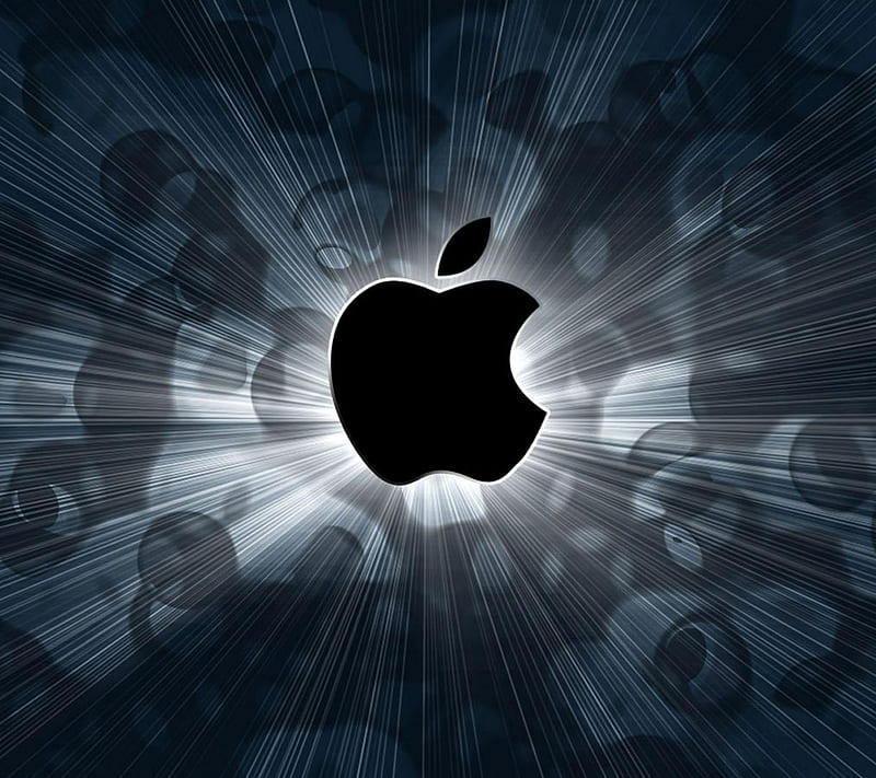 Vivid Apple Logo, 3d, bright icon, iphone, symbol, HD wallpaper | Peakpx