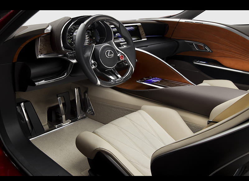Lexus LF-LC Concept - Interior, car, HD wallpaper