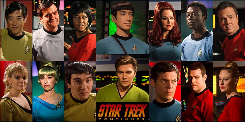 Star Trek Continues Cast Members, Star Trek Continues, STC, Chuck Huber, STC Cast, Trek, Todd Haberkorn, Vic Mignogna, HD wallpaper