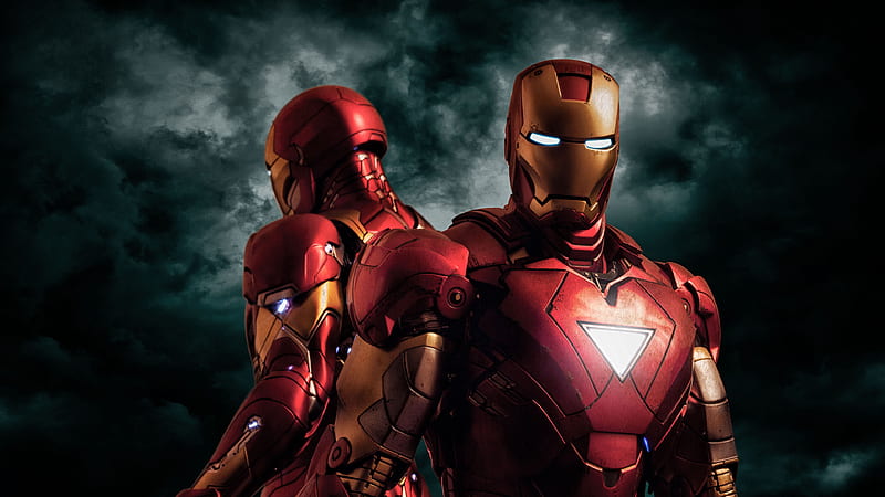 Iron Man The Savior , iron-man, superheroes, behance, HD wallpaper
