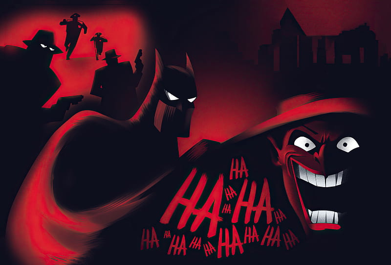 Joker x Batman DC Comic, HD wallpaper