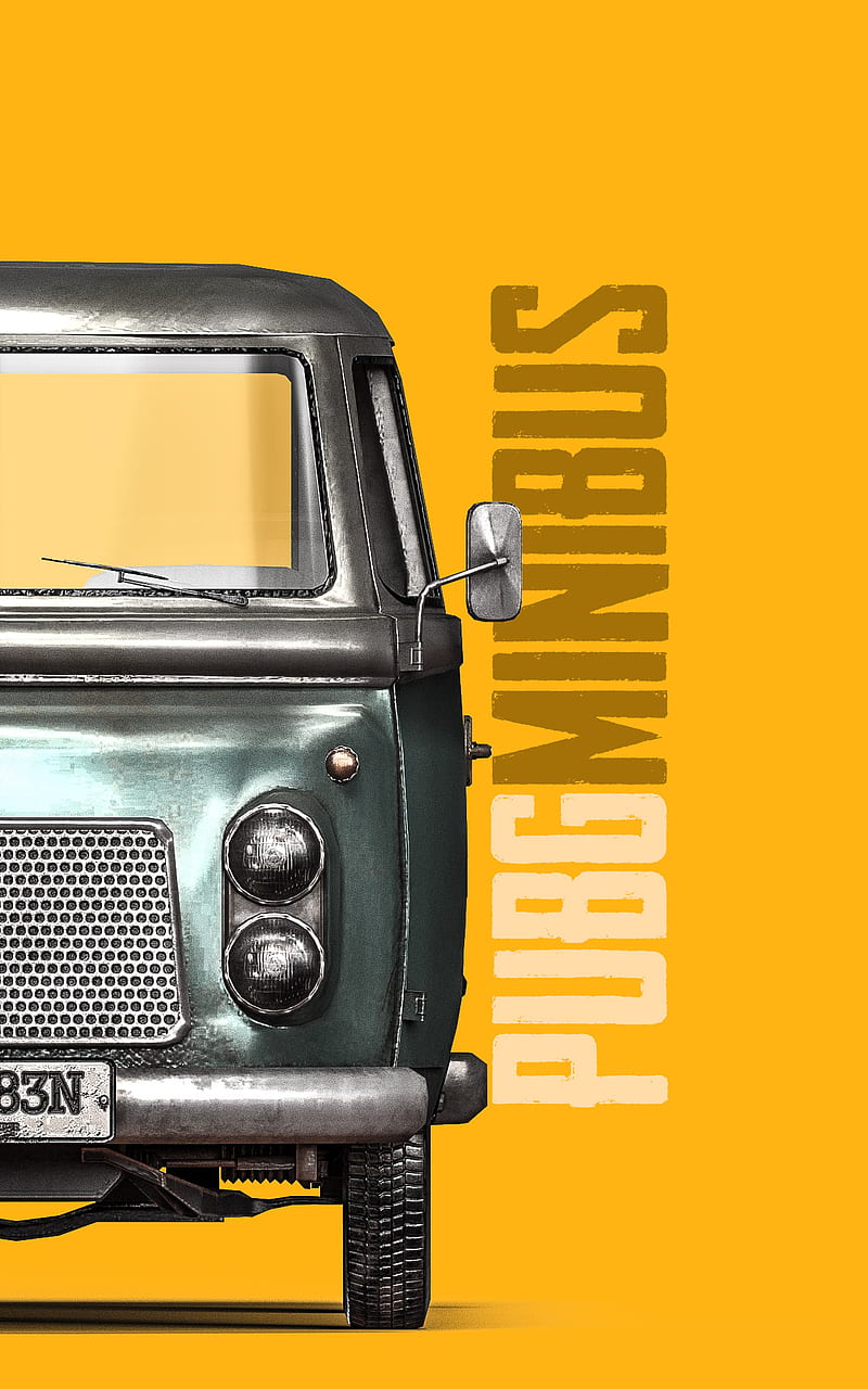 MINIBUS - PUBG, car, fortnite, fpp, game, shooter, tpp, van, wagon, HD phone wallpaper