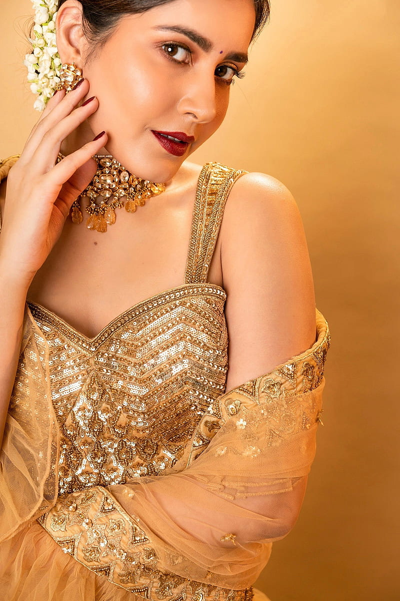 Raasi Khanna, actress, telugu, HD phone wallpaper