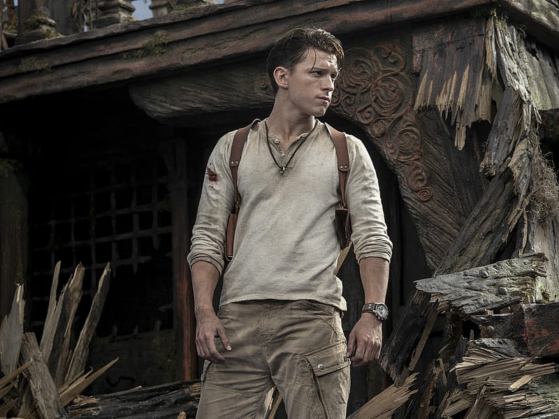 Movie, Uncharted, Tom Holland , Nathan Drake, HD wallpaper