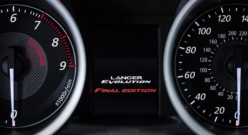 2015 Mitsubishi Lancer Evolution Final Edition - Instrument Cluster , car, HD wallpaper