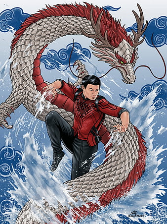 Shang-Chi, The great protector, Legend of the Ten rings, Ta lo, Comics, MCU, Marvel, HD phone wallpaper