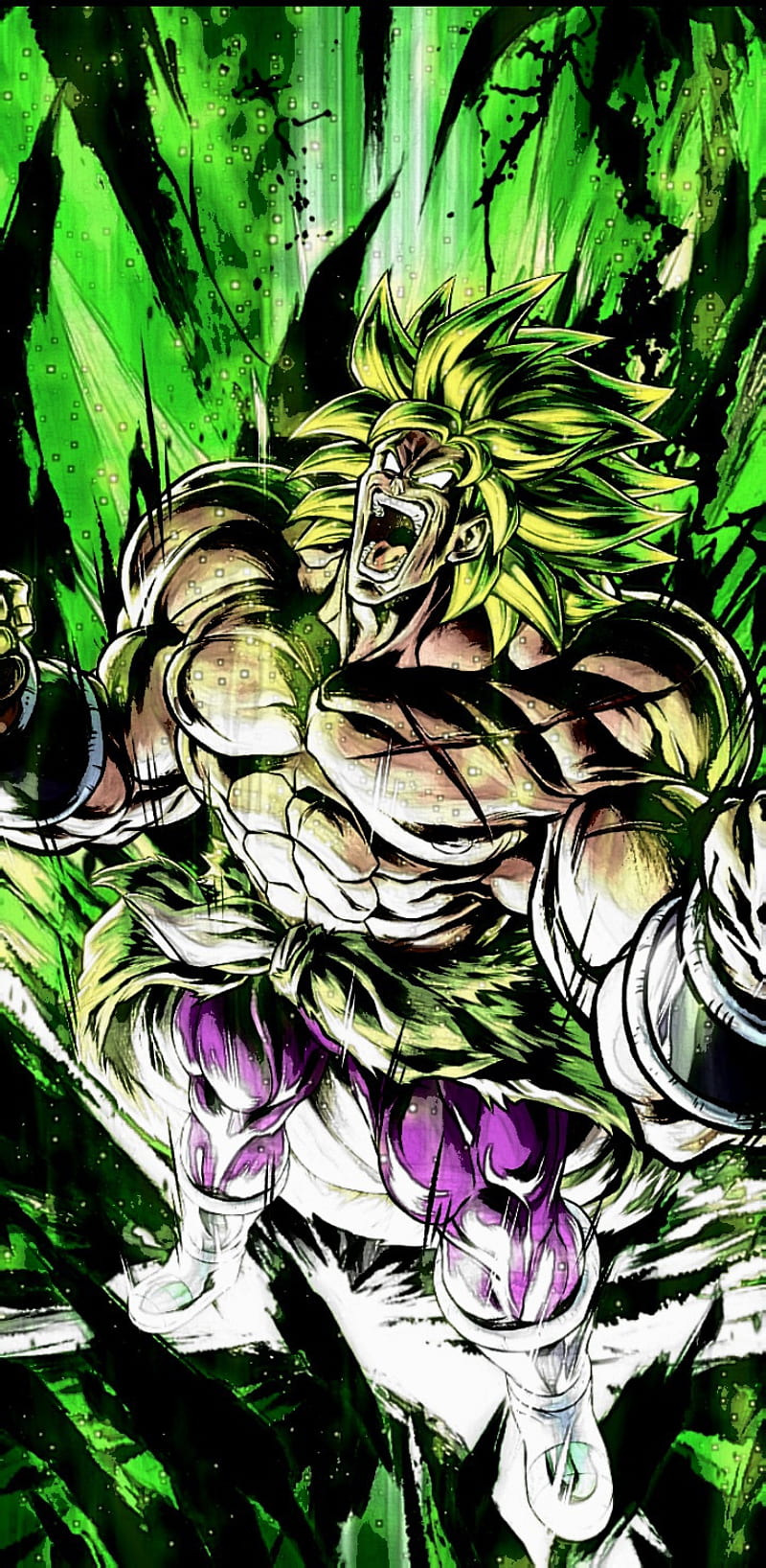 Broly Super sayan, broly, dbs, dragonball, HD phone wallpaper | Peakpx