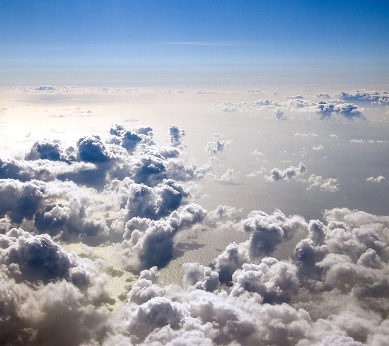 Fluffy Clouds Blue New Nice Sky Hd Wallpaper Peakpx