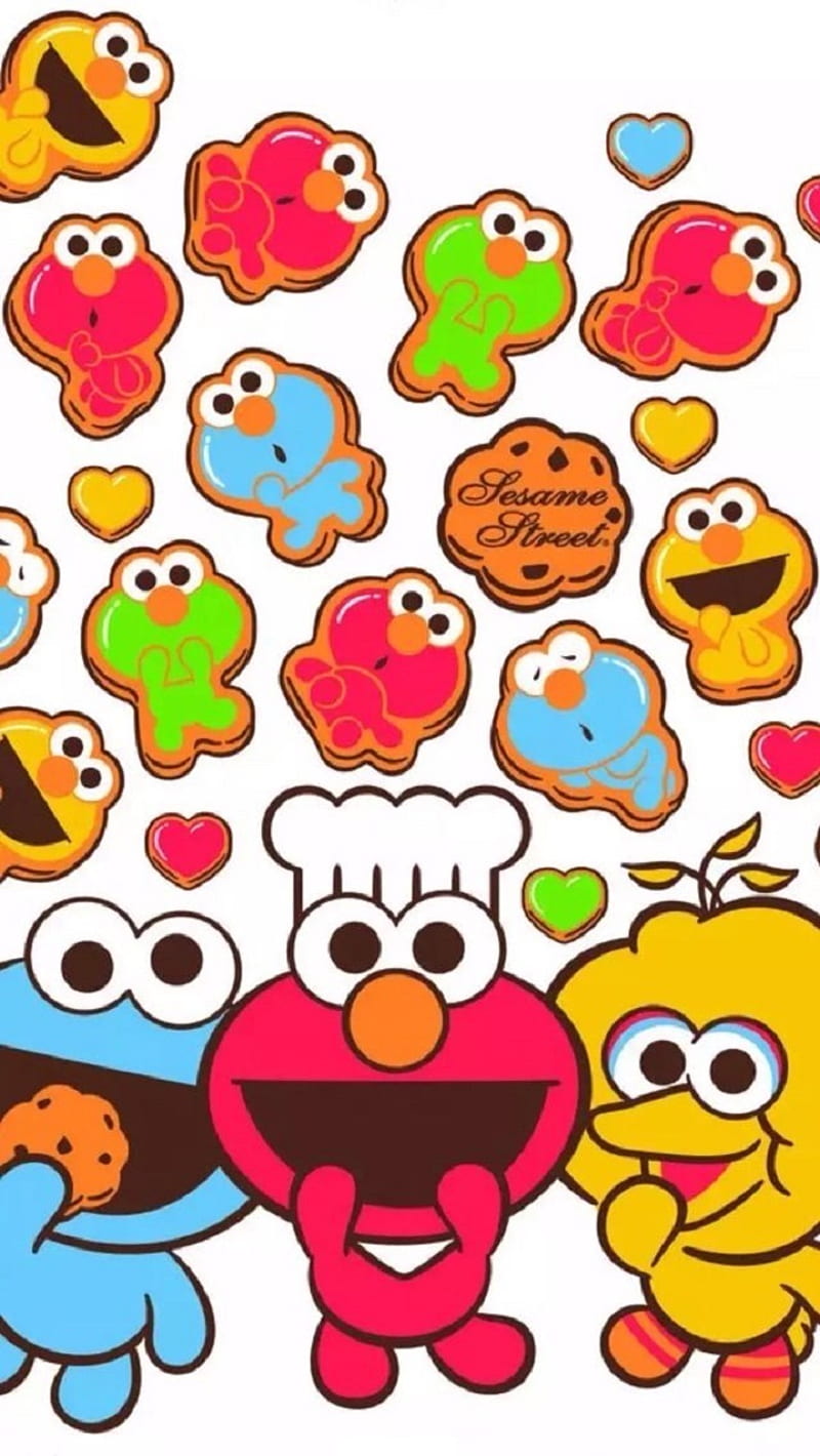 Elmo And Friends, characters, sesame street, HD phone wallpaper | Peakpx