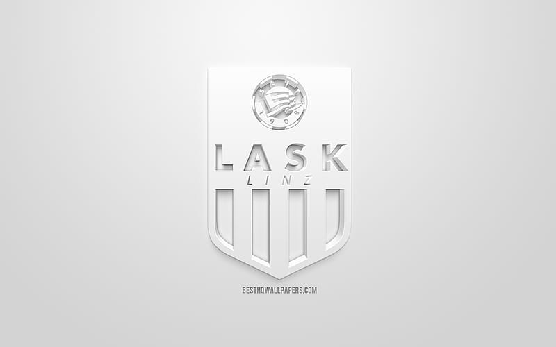 Lask Linz Creative 3d Logo Blue Background 3d Emblem Austrian Football Club Hd Wallpaper Peakpx