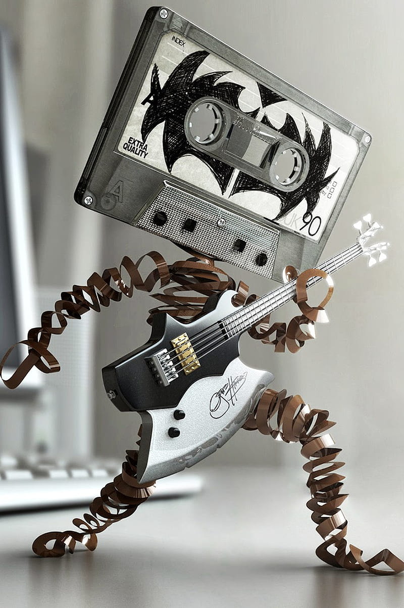 Cassette Rocker, HD phone wallpaper