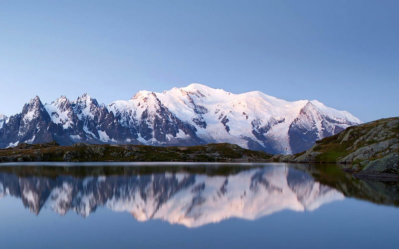 mountain lake-beautiful landscape, HD wallpaper