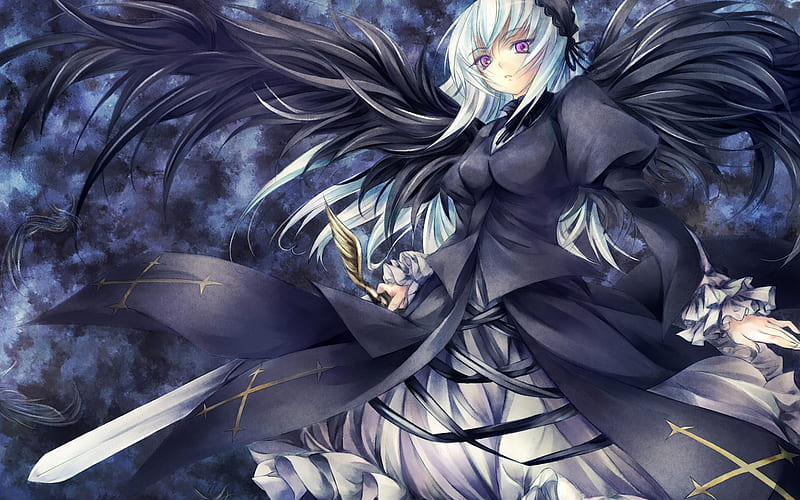 Download Anime Boy Dark Angel Of Death Wallpaper