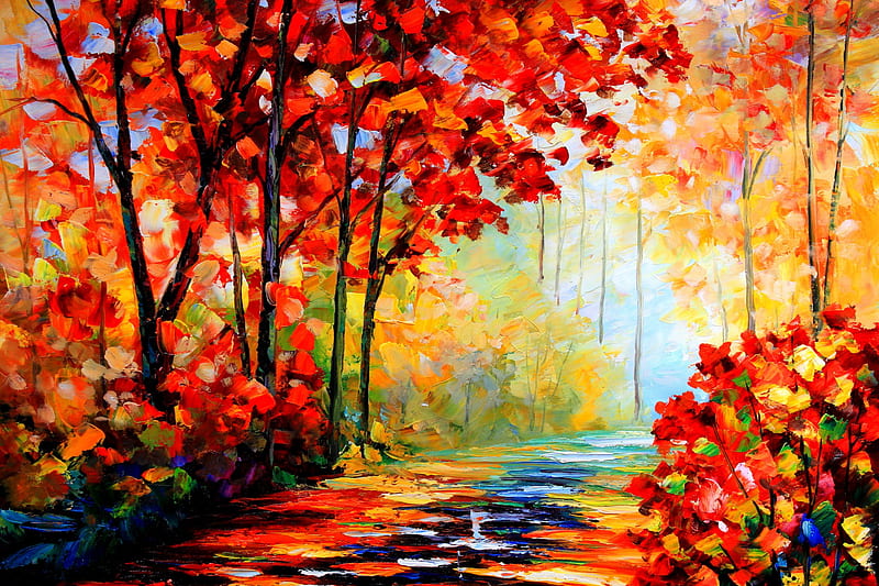 autumn oil painting by Thanh Revelnet [] for your , Mobile & Tablet. Explore Oil Painting . Body Painting for , Best Paintings, HD wallpaper