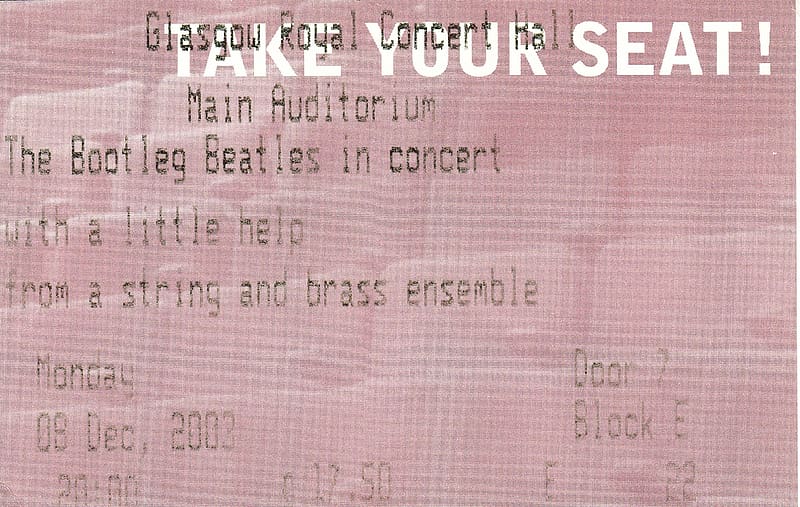 The Bootleg Beatles - Glasgow Royal Concert Hall (December 2003), The Bootleg Beatles, Glasgow, Scotland, Glasgow Royal Concert Hall, Concerts, HD wallpaper