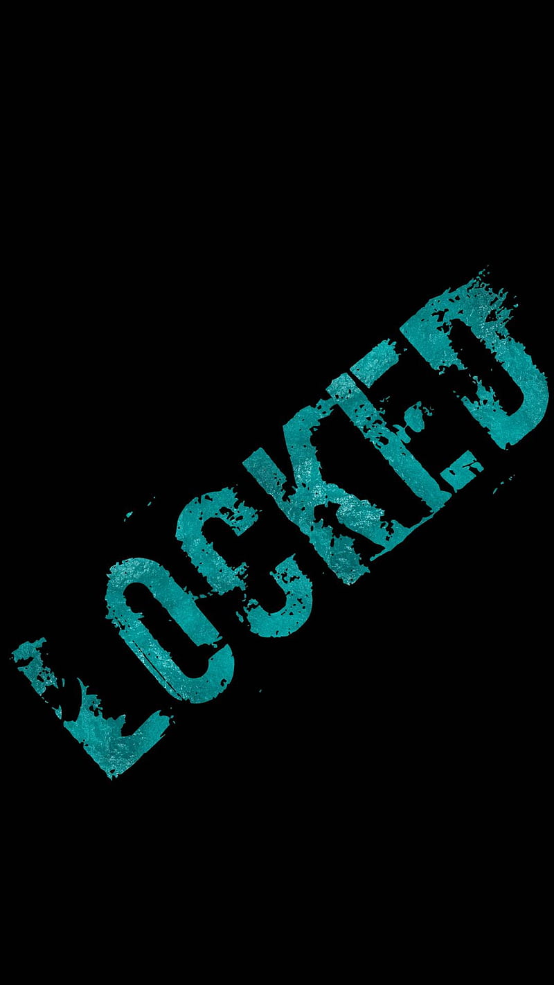 Locked , lockscreen, background, black, HD mobile wallpaper