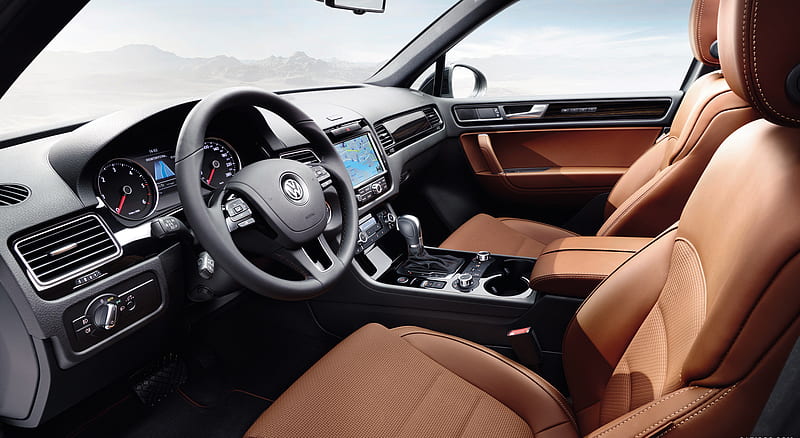2013 Volkswagen Touareg Edition X - Interior , car, HD wallpaper