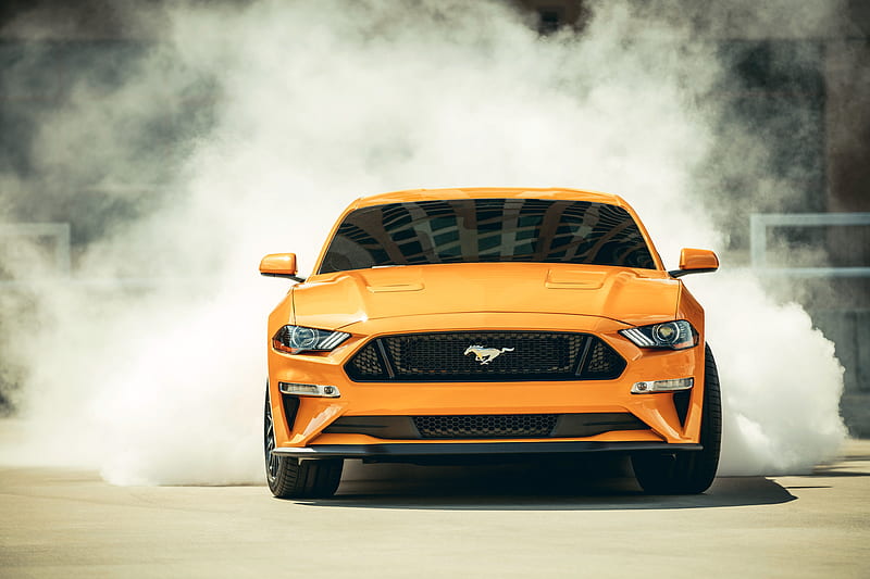 2018 Ford Mustang GT Fastback Front, ford-mustang, carros, 2018-cars, HD wallpaper