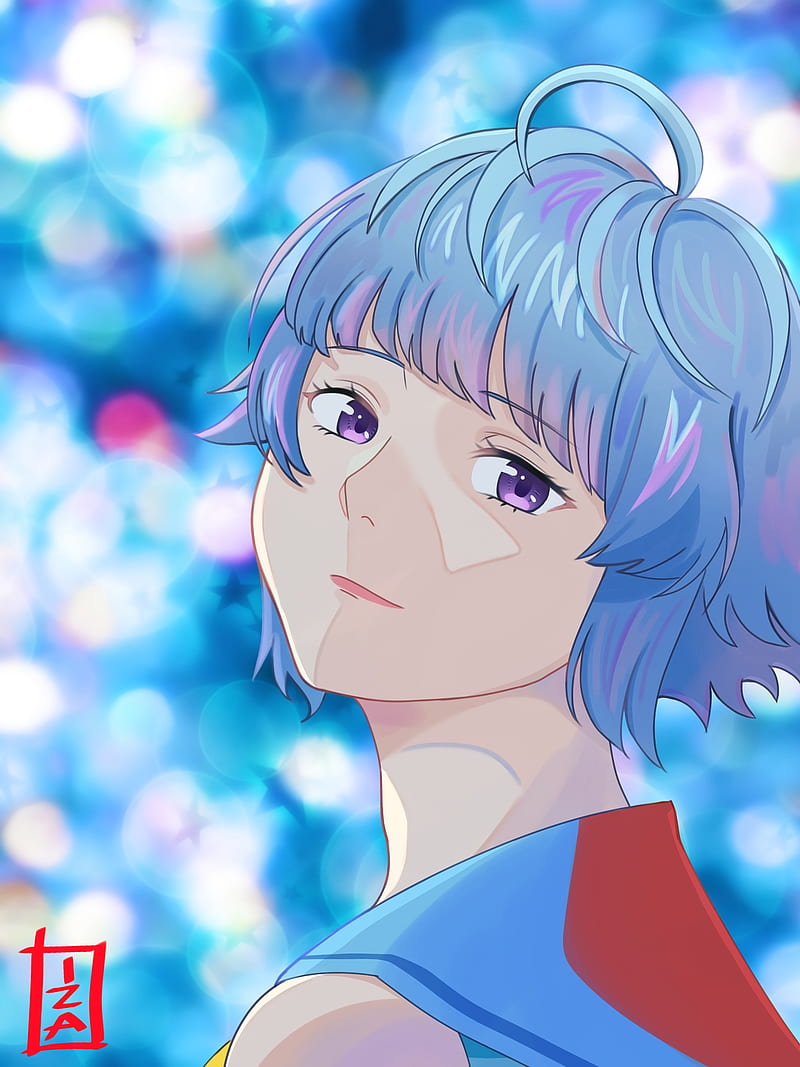 Anime Landscape Tree Y Girl Cute Long Hair Blur by KurohaZavord on  DeviantArt