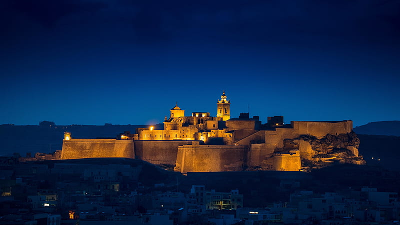 Citadel of Victoria the Island of Gozo, HD wallpaper