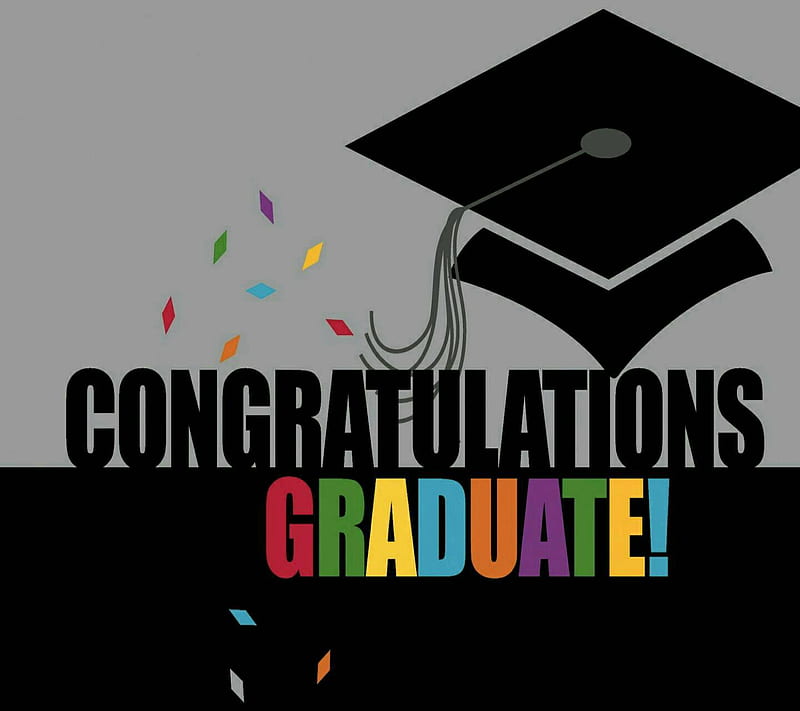 Congratulation, congratulations, graduation, on your sucess, dadgrad, HD wallpaper
