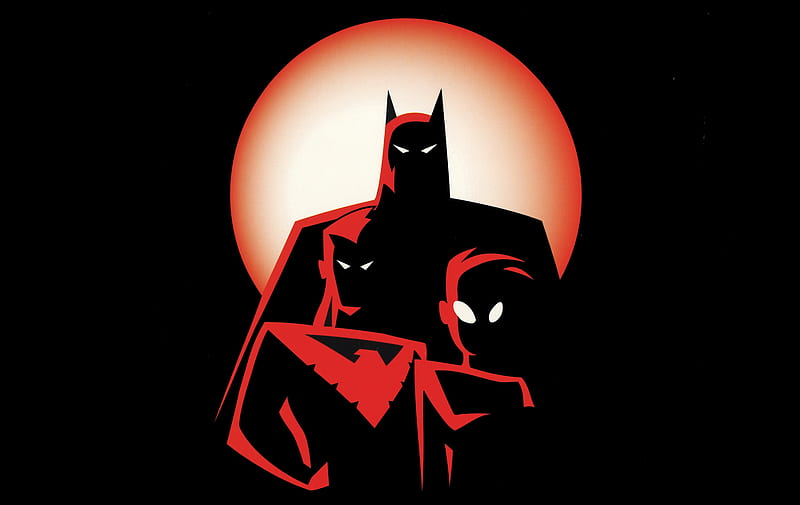 The New Batman Adventures, batman, superheroes, artwork, digital-art, HD wallpaper