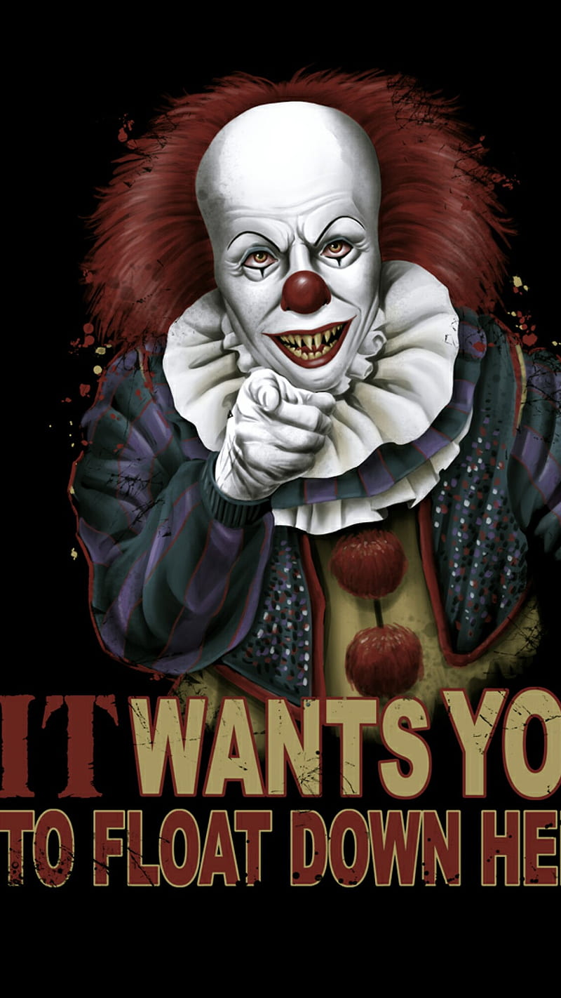Pennywise, clown, horror, it, scary, HD phone wallpaper