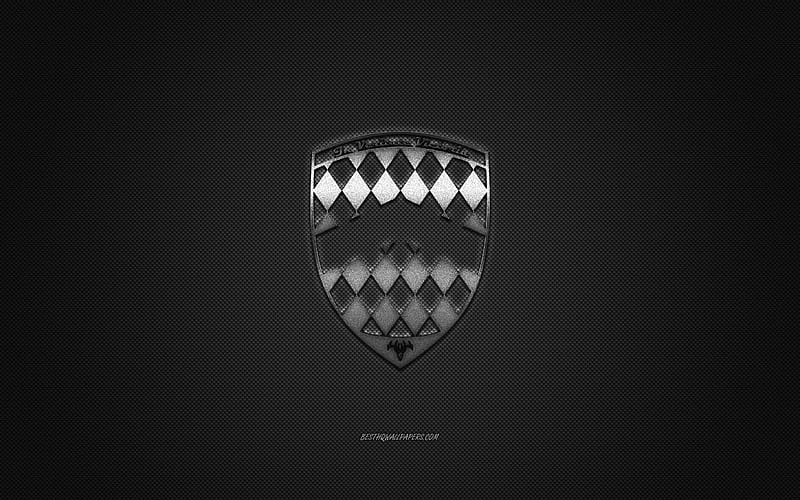SSC logo, silver logo, gray carbon fiber background, SSC metal emblem, SSC,  cars brands, HD wallpaper | Peakpx