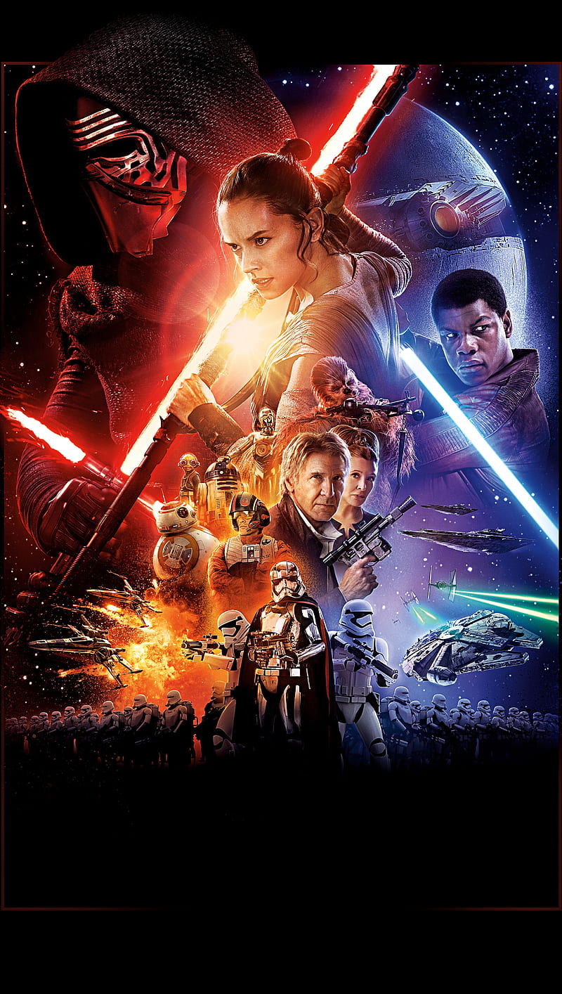 ST The Force Awakens, star wars, the force awakens, HD phone wallpaper