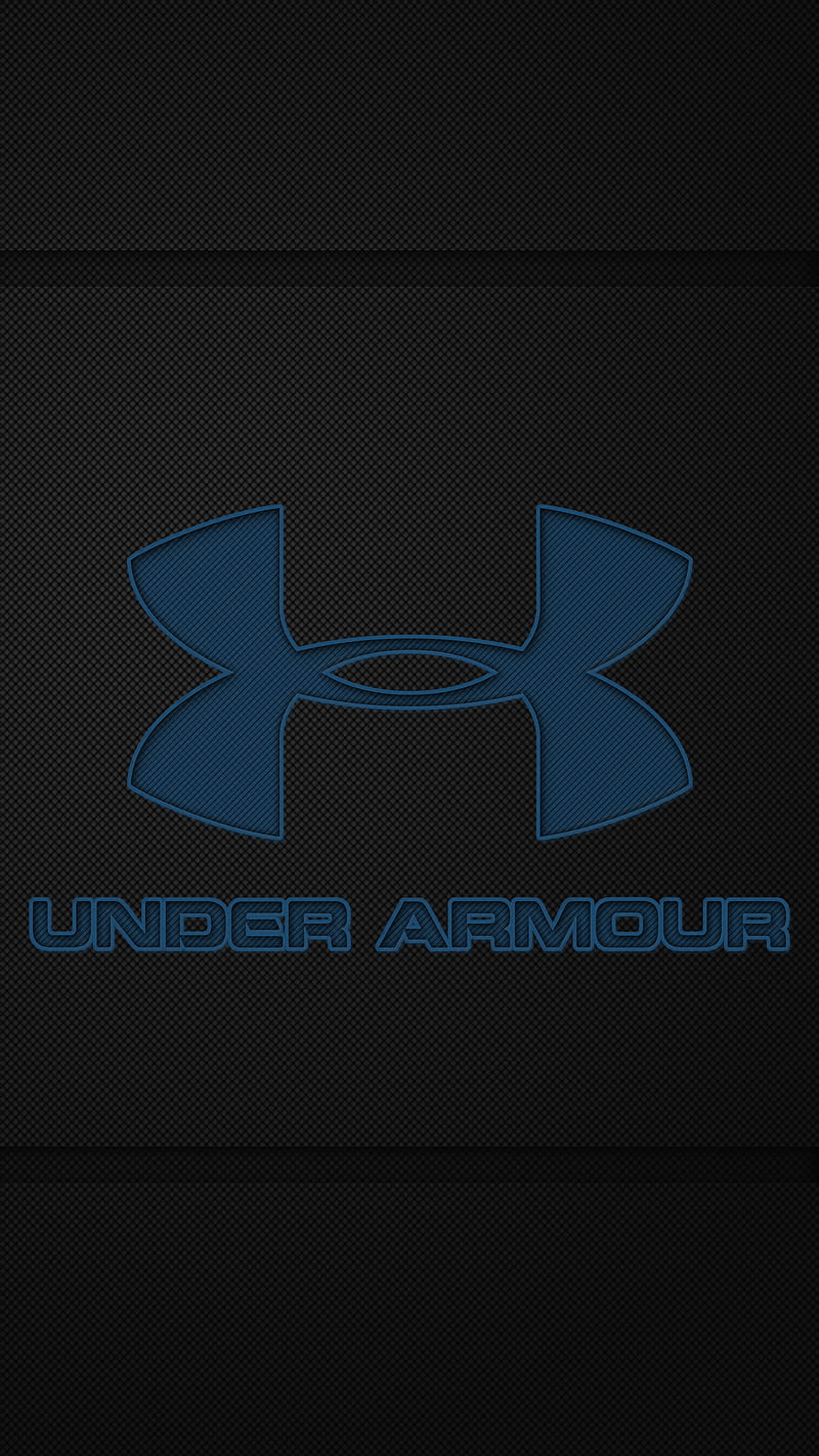 Under Armour, armour, black, blue, dark logo, new, theme, under, HD phone wallpaper | Peakpx