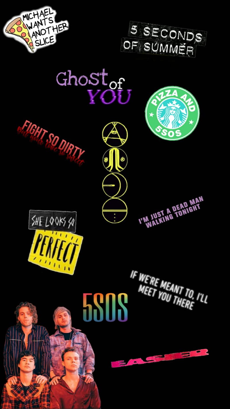 My time and effort, 5 seconds of summer, 5sos, easier, edit, HD phone wallpaper