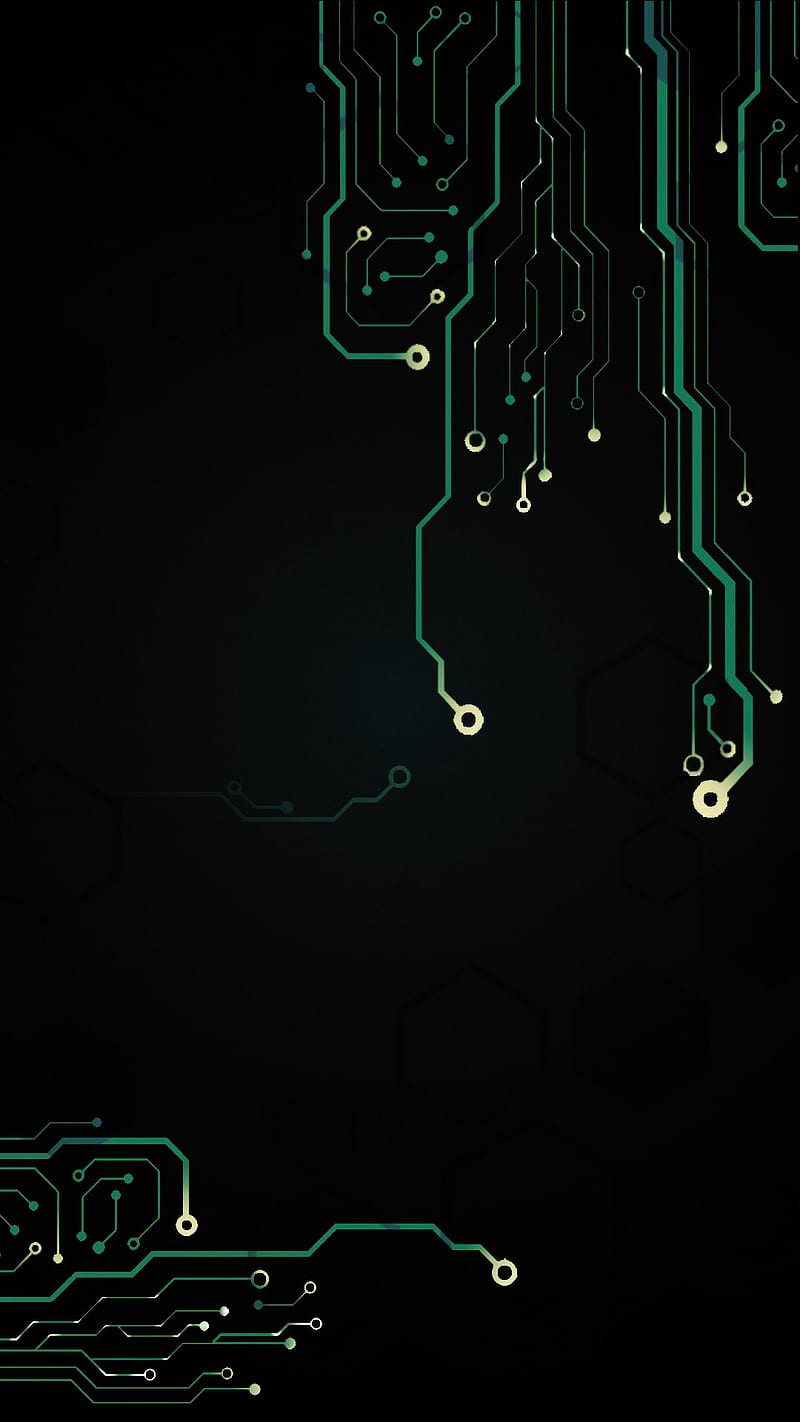 Glow, android, black, board, circuit, circuits, computer, inside, tech, technology, tron, HD phone wallpaper