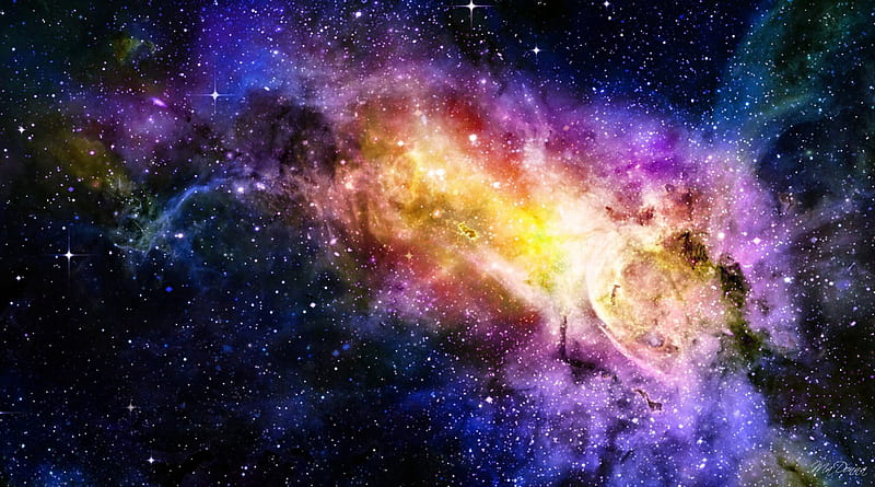Amazing Space, stars, magnetic, space, celestial, sky, energy, neutrinos, HD wallpaper