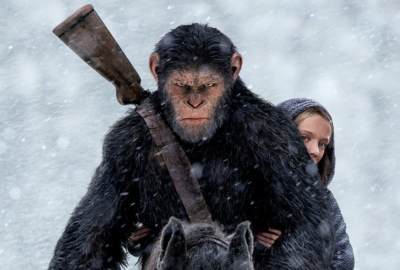 War For The Planet Of The Apes 2017, war-for-the-planet-of-the-apes, 2017-movies, movies, HD wallpaper