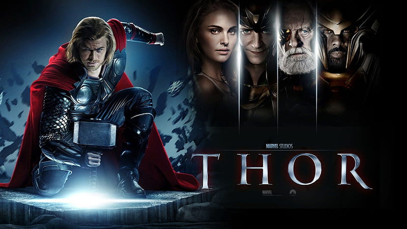 Loki Movies Chris Hemsworth Heimdall Jane Foster Natalie Portman Odin Thor Loki, HD wallpaper