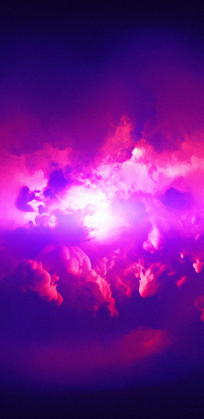 Purple sky, sky, purple, magenta, HD phone wallpaper