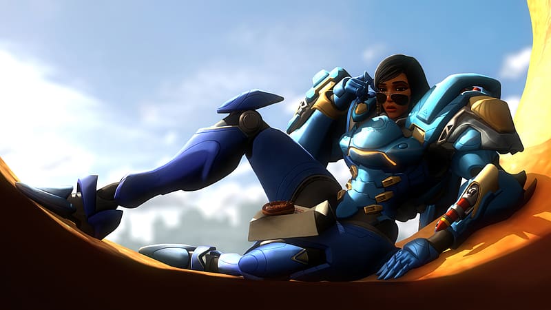 Overwatch, Video Game, Pharah (Overwatch), HD wallpaper