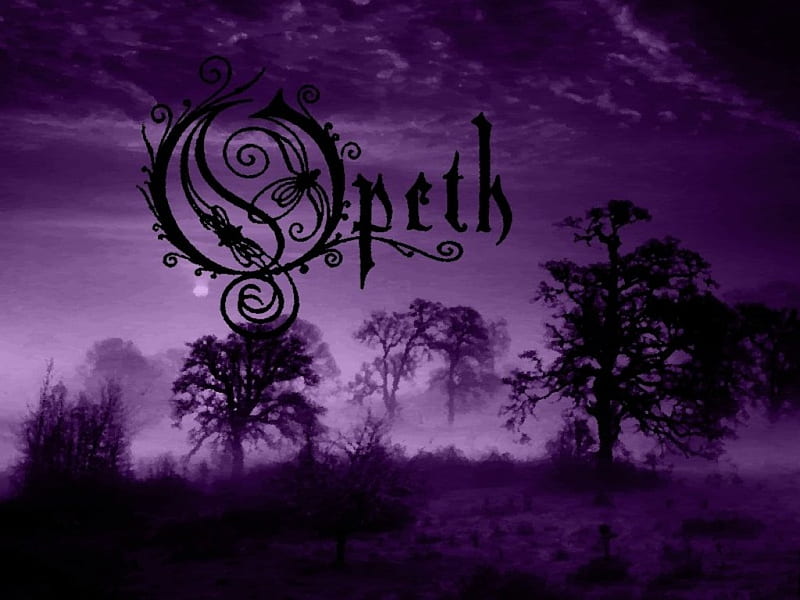 Opeth, Purple, graves, Metal, HD wallpaper